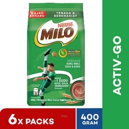 Nestle Milo Activ-Go 400g (6  packs) 1