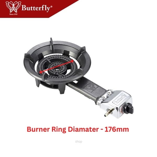 Butterfly LPG Cast Iron Stove (Auto) - BGC-30A 4