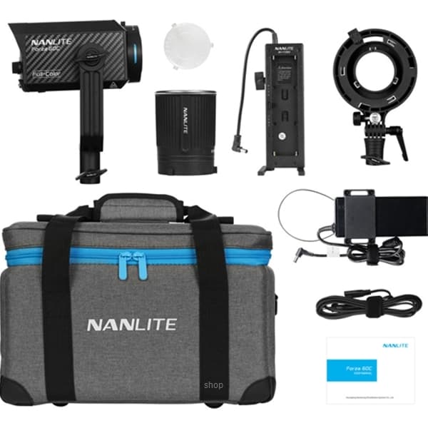Nanlite Forza 60C Kit RGBLAC LED Monolight Black - FORZA60C 6