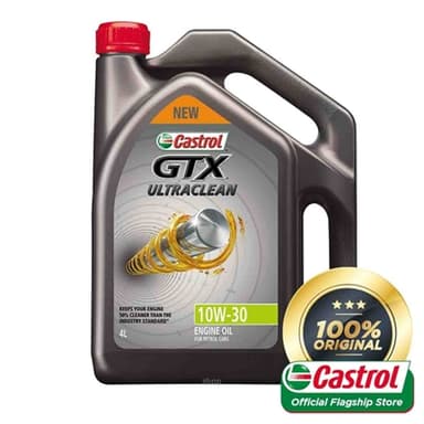 Castrol GTX Ultraclean 10W-30 for Petrol Cars (4L)
