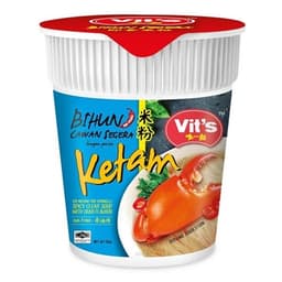 Vits Spicy Bihun Ketam Soup Cup 55gm 1