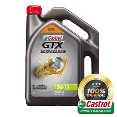 Castrol GTX Ultraclean 10W-30 for Petrol Cars (3L)