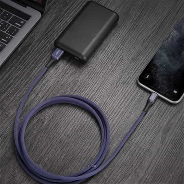 Aukey MFI USB A To Lightning Kevlar Cable 1.2M - CB-AKL1 6