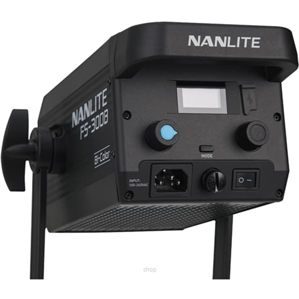 Nanlite FS-300B Bi-Color LED AC Monolight Black - FS300B 4