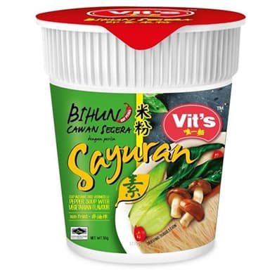 Vits Spicy Bihun Sayuran Soup Cup 55gm