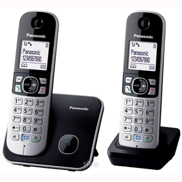 Panasonic KX-TG6812ML Digital Cordless DECT Phone with 2 Handsets 2
