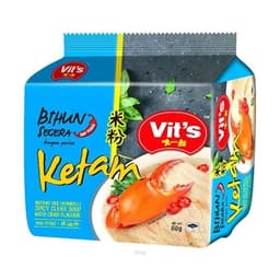 Vits Spicy Bihun Ketam Soup 55gm x 5 Packets 1