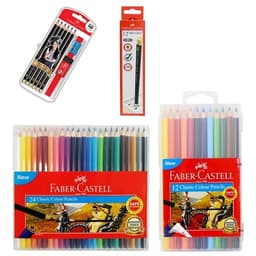 Faber-Castell Stationery School Combo Set(212142+115896+311802+115890) 1