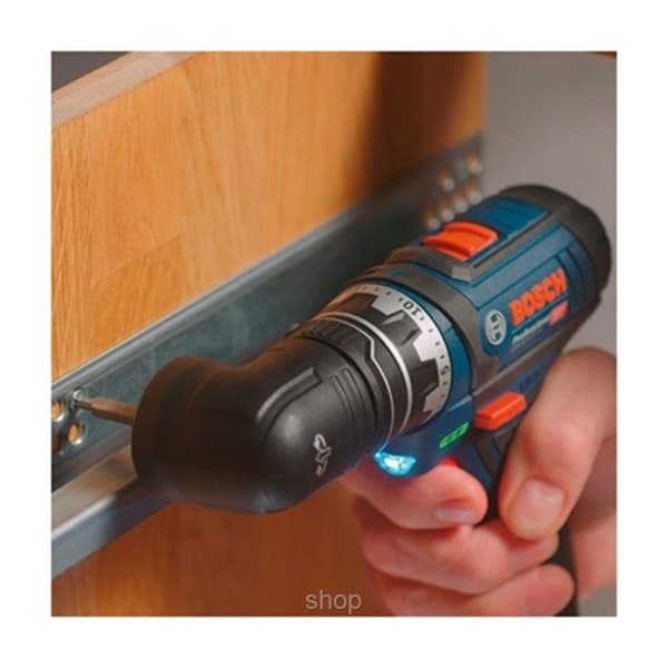 Bosch GSR 12V-15 FC Professional Cordless Drill Driver (Comes with 4 Attachments, 2 Batteries & Charger) - 06019F60L0 8