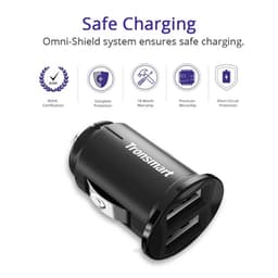 Tronsmart Dual VoltiQ USB Ports Car Charger - C24 4