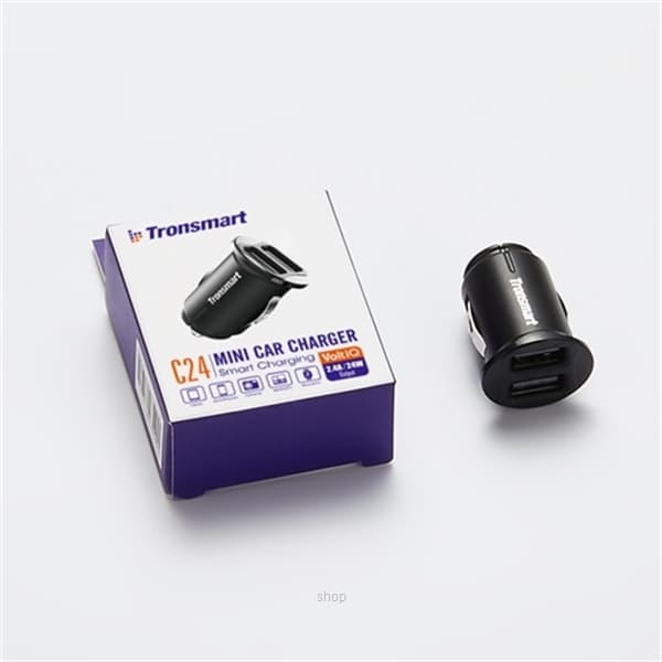 Tronsmart Dual VoltiQ USB Ports Car Charger - C24 7