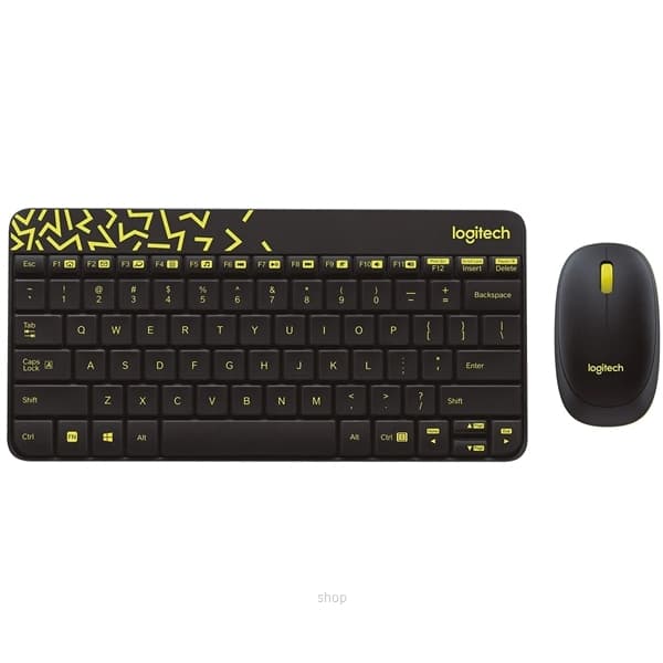 Logitech MK240 Nano Wireless Keyboard and Mouse Combo Dekstop 4