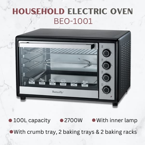 Butterfly 100L Electric Oven - BEO-1001 2