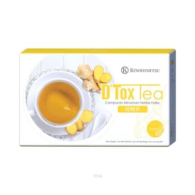 Kinohimitsu  D'tox Tea Ginger 60's