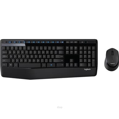 Logitech MK345 Comfort Wireless Keyboard and Mouse Combo Dekstop - 920-006491