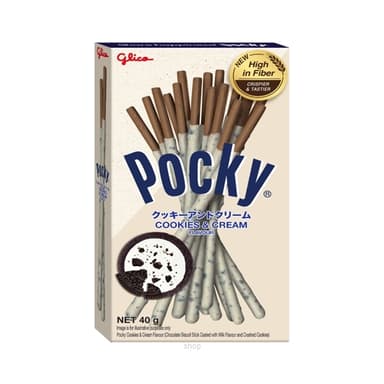 Glico Pocky Cookies & Cream 40gm