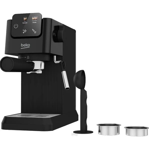 Beko Semi-auto Espresso Coffee Machine CEP 5302 B with Milk Frother 1.1L 4