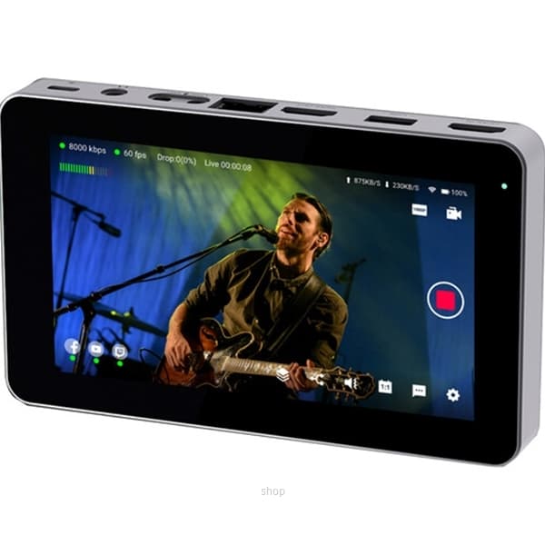 Yololiv Yolobox Mini Ultra Portable All-In-One Smart Live Streaming Encoder & Monitor Black - YOLOBOXMINI 1