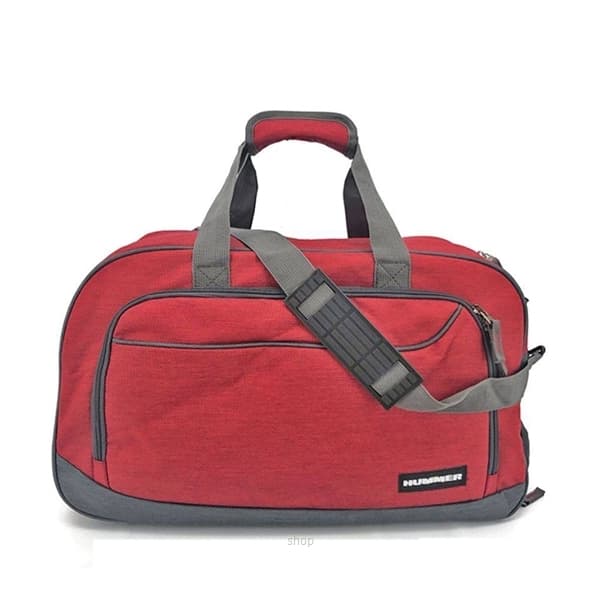 Hummer 20 Inch Polyester Travel Bag With Trolley 2