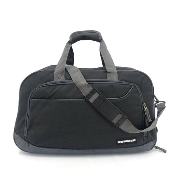 Hummer 20 Inch Polyester Travel Bag With Trolley 5