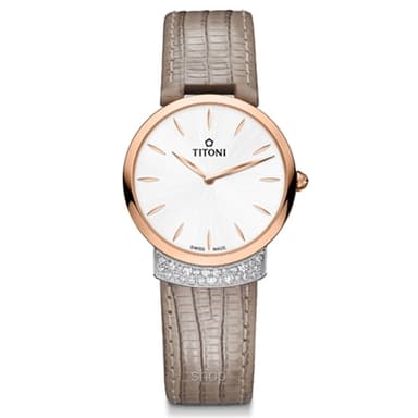 Titoni Mademoiselle by Titoni Ladies Watch - TQ-42912 SRG-ST-590