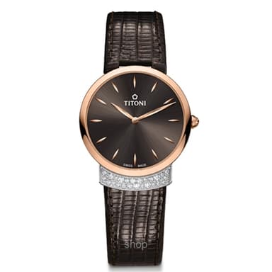 Titoni Mademoiselle by Titoni Ladies Watch - TQ-42912 SRG-ST-592