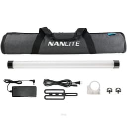 Nanlite PavoTube II 15X (2 Feet) RGBWW LED Tube with Internal Battery Black 1