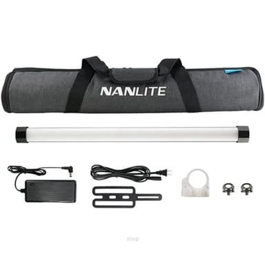 Nanlite PavoTube II 15X (2 Feet) RGBWW LED Tube with Internal Battery Black