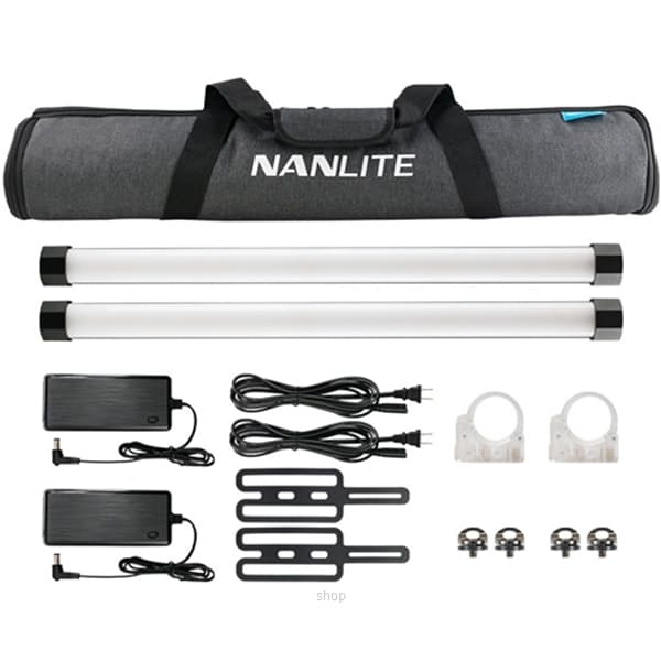 Nanlite PavoTube II 15X (2 Feet) RGBWW LED Tube with Internal Battery Black 2