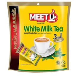 (Set Of 3) Meet U Premium Gold White Milk Tea 3 In 1 (10 x 20gm) 1