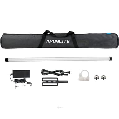 Nanlite PavoTube II 30X (4 Feet) RGBWW LED Tube with Internal Battery Black