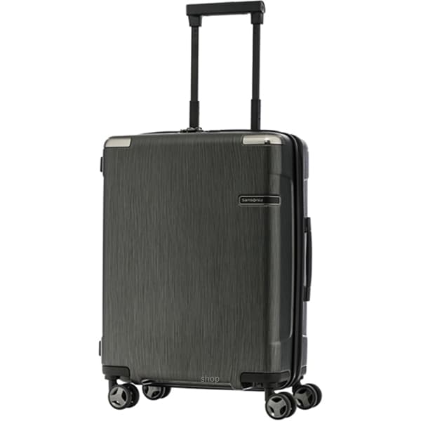 Samsonite EVOA Spinner 55cm/20Inch Brush Black PC Hard Luggage - DC0*89003 1