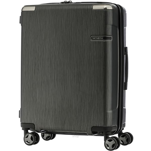 Samsonite EVOA Spinner 55cm/20Inch Brush Black PC Hard Luggage - DC0*89003 2
