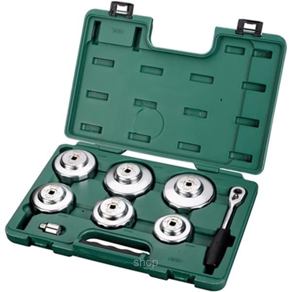 Sata End Cap Oil Filter Wrench 8 Piece Set For Car only - 09703 1