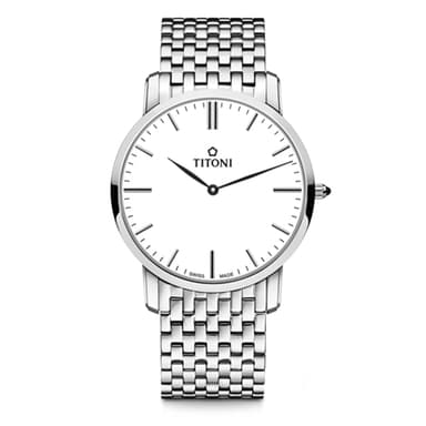 Titoni Slenderline Watch - TQ-52918 S-583
