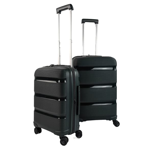 Samel 2 In 1 Set Japanese Concept Expandable Anti Theft Zipper PP Luggage 20-Inch + 24-Inch - FGD363 3
