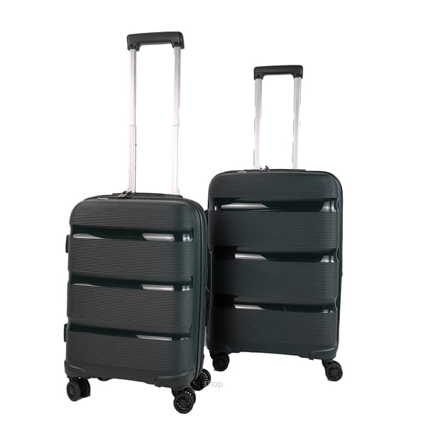 Samel 2 In 1 Set Japanese Concept Expandable Anti Theft Zipper PP Luggage 20-Inch + 24-Inch - FGD363 4