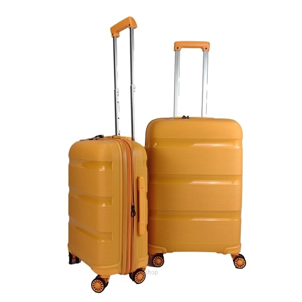 Samel 2 In 1 Set Japanese Concept Expandable Anti Theft Zipper PP Luggage 20-Inch + 24-Inch - FGD363 6