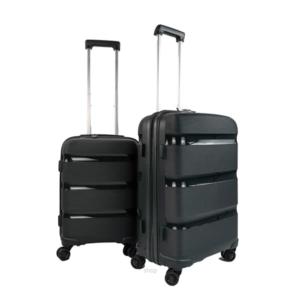 Samel 2 In 1 Set Japanese Concept Expandable Anti Theft Zipper PP Luggage 20-Inch + 24-Inch - FGD363 12