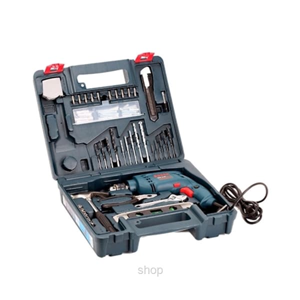 Bosch GSB 10 RE Impact Drill Professional Tool Kit (10mm Chuck with 100 Accessories) - 06012161L6 3