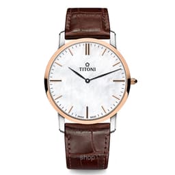Titoni Slenderline Watch - TQ-52918 SRG-ST-587 1