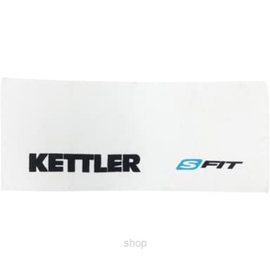 Kettler Gym Towel Black White - YA9800-WTBK