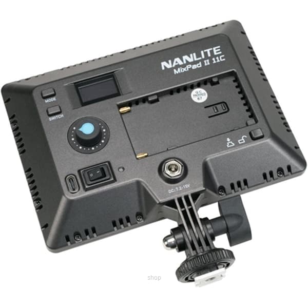 Nanlite Mixpad II 11C RGBWW Hard & Soft Light LED Panel with Power Adapter - 3150-MIXPADII11C-WPA 2
