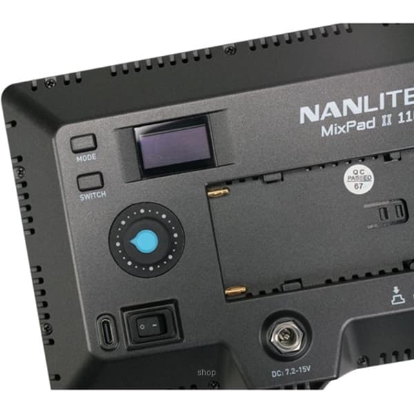 Nanlite Mixpad II 11C RGBWW Hard & Soft Light LED Panel with Power Adapter - 3150-MIXPADII11C-WPA 5