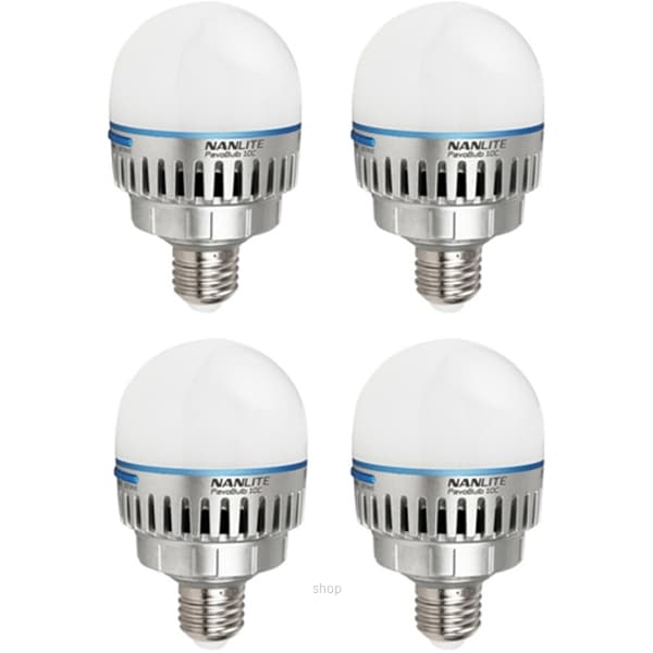 Nanlite Pavobulb 10C 4 Kit RGBWW LED Bulb White - 3150-PAVOBULB-10C-4K 2