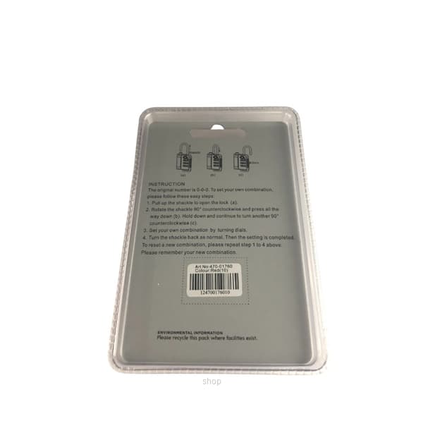 Pierre Cardin PC TSA Combination Padlock, 47001760 6