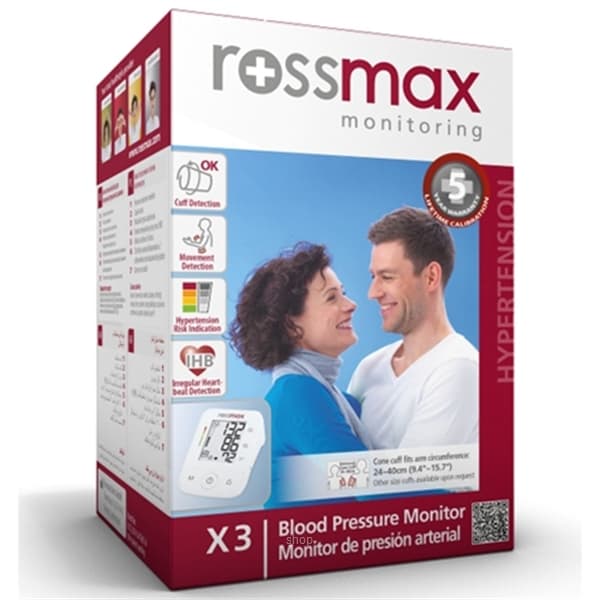 Rossmax Automatic Blood Pressure Monitor - X3 6