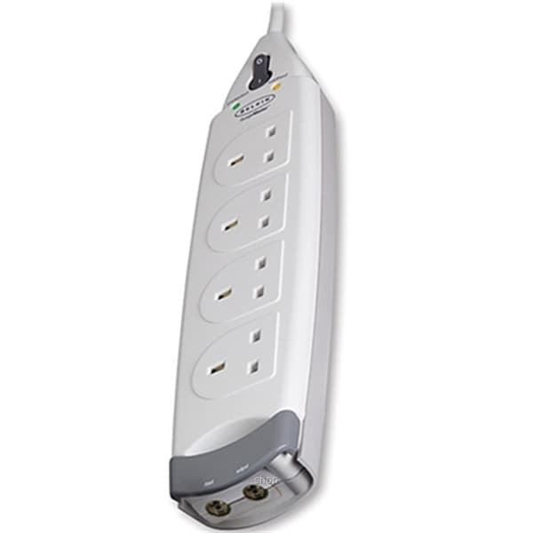 Belkin Home Series 4-Socket Surge Protector - F9H402SA2M-MY 1