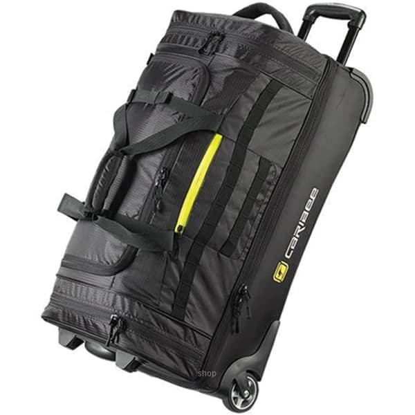 Caribee Scarecrow DX70 27.5Inch/70cm Wheel Travel Bag Black - CAR5740 1