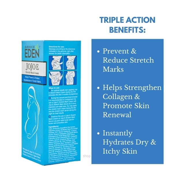 GOE JOJO E Stretch Mark Cream 150gm 3